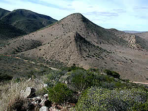 The Wolwefontein hills