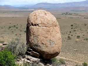 Egg Rock close to Cradock