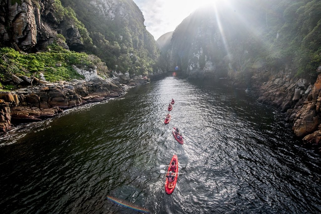 Risultati immagini per storm river south africa kayak
