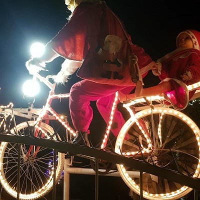 Acacia Street Christmas Lights Graaff-Reinet Tourist Attractions Festivals & Markets